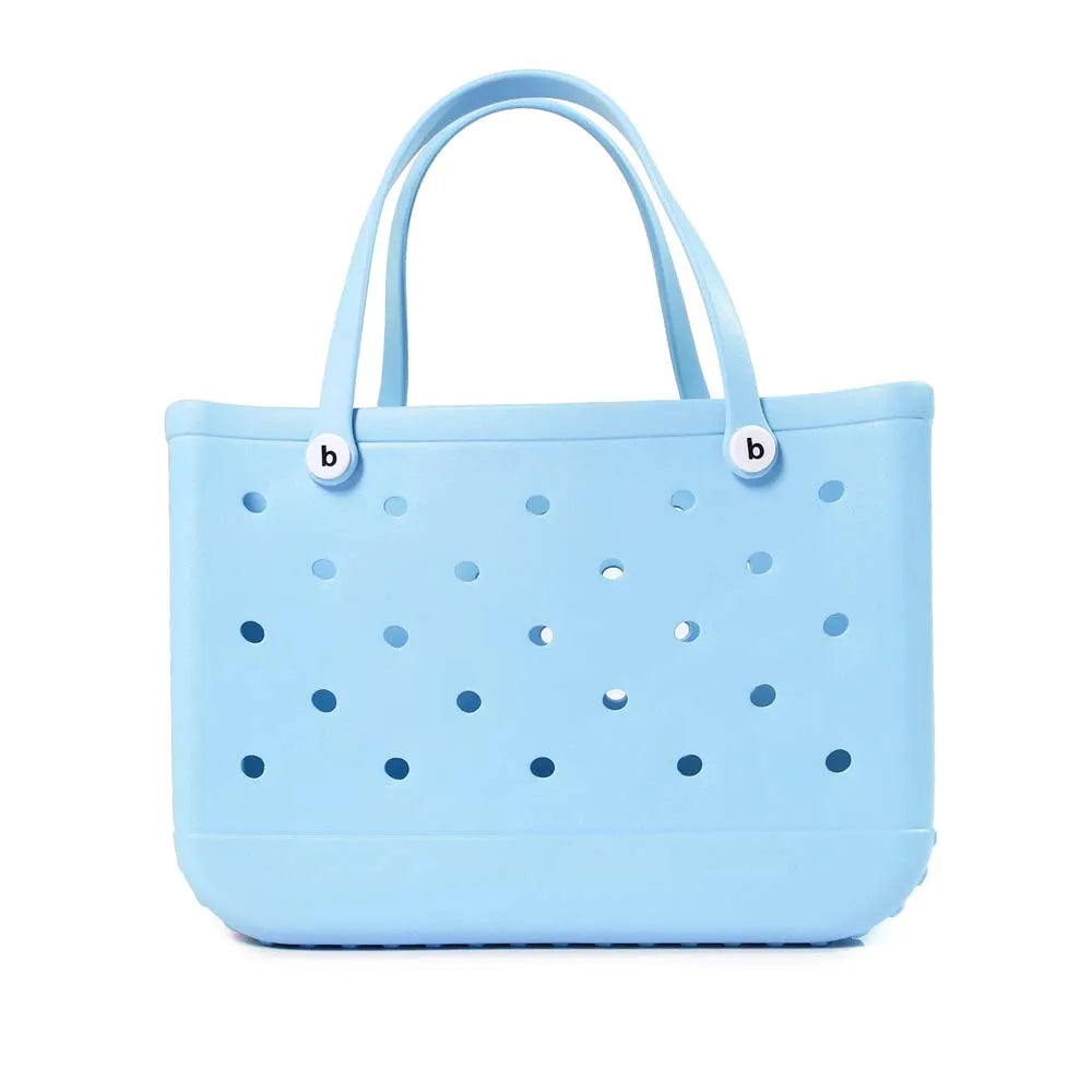 Large Plastic Beach Tote Bag