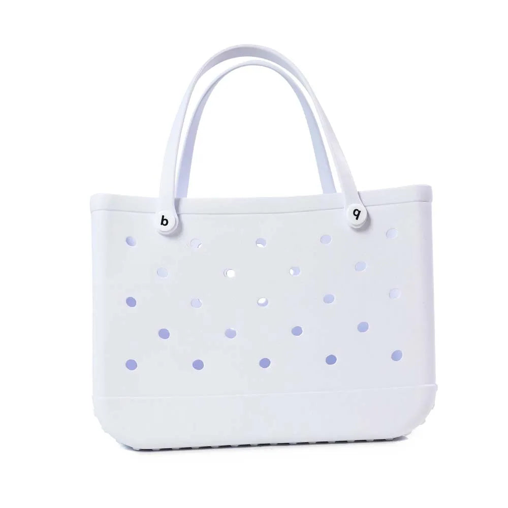 Large Plastic Beach Tote Bag