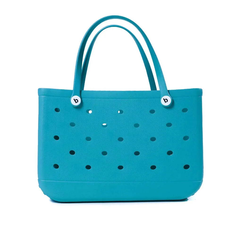 Large Plastic Beach Tote Bag