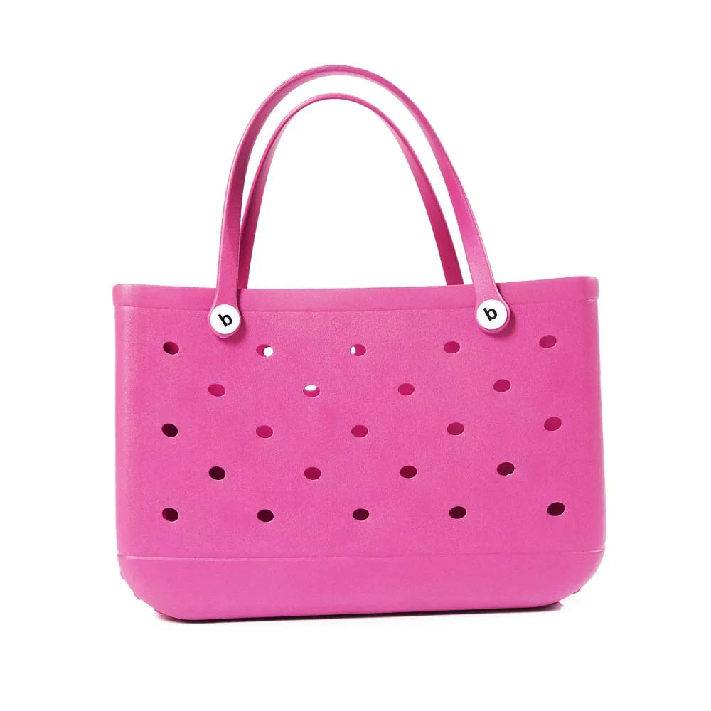 Large Plastic Beach Tote Bag