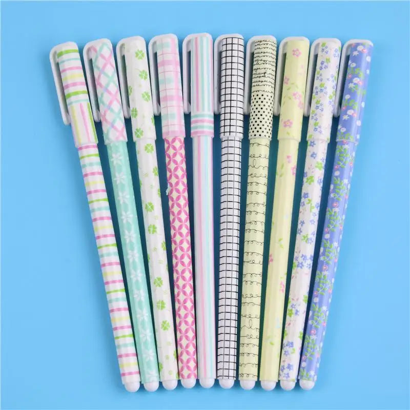 Kawaii 10 piece colour gel pen set