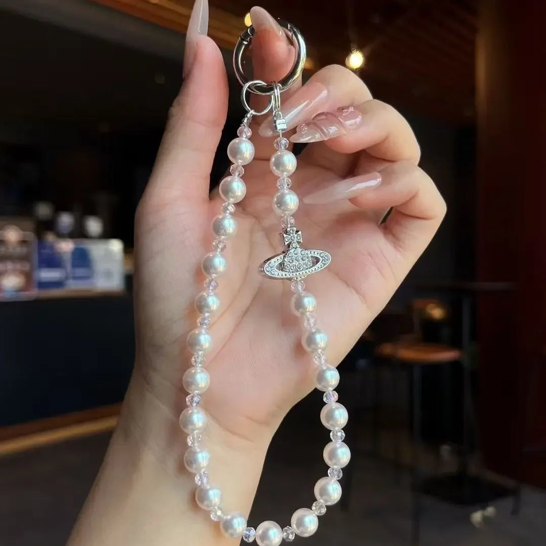Fashion Style Beaded Mobile Phone Chain
