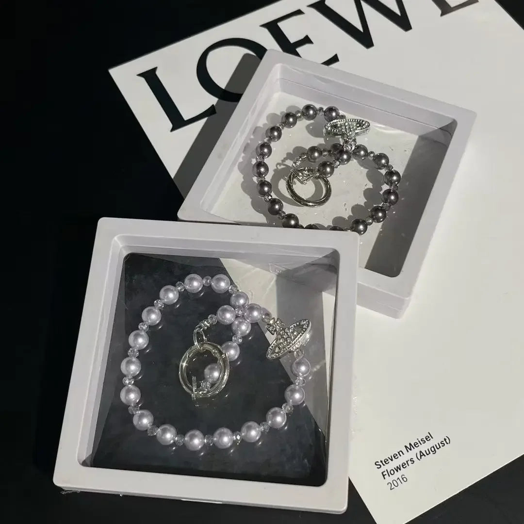 Fashion Style Beaded Mobile Phone Chain