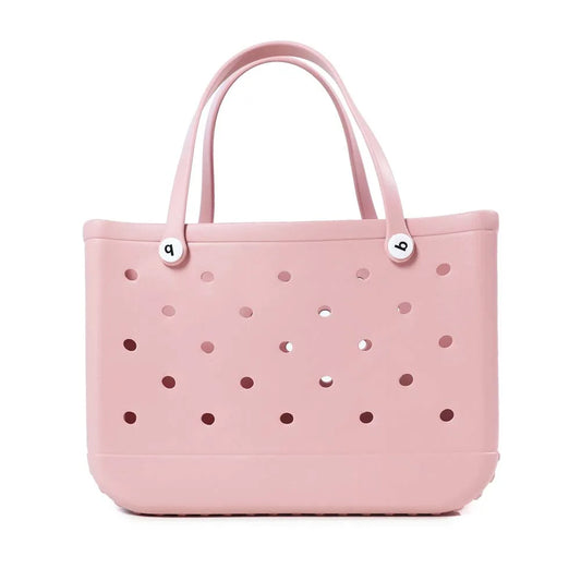 Large Plastic Beach Tote Bag