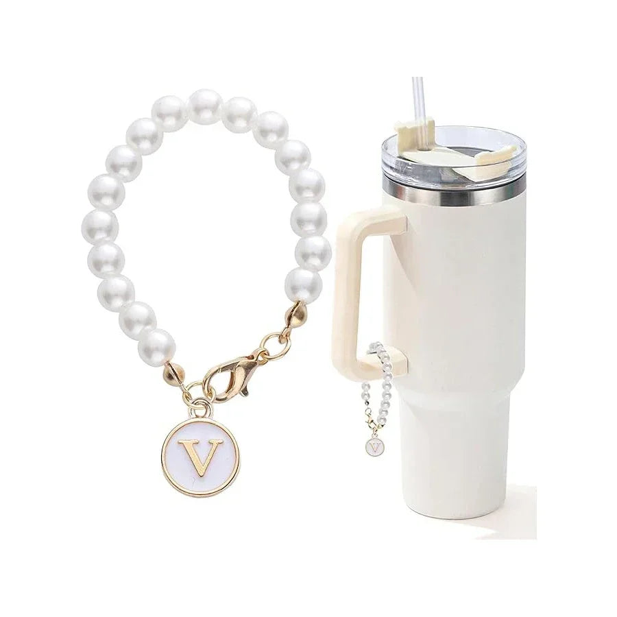 Letter Charm for Water Bottle Tumbler