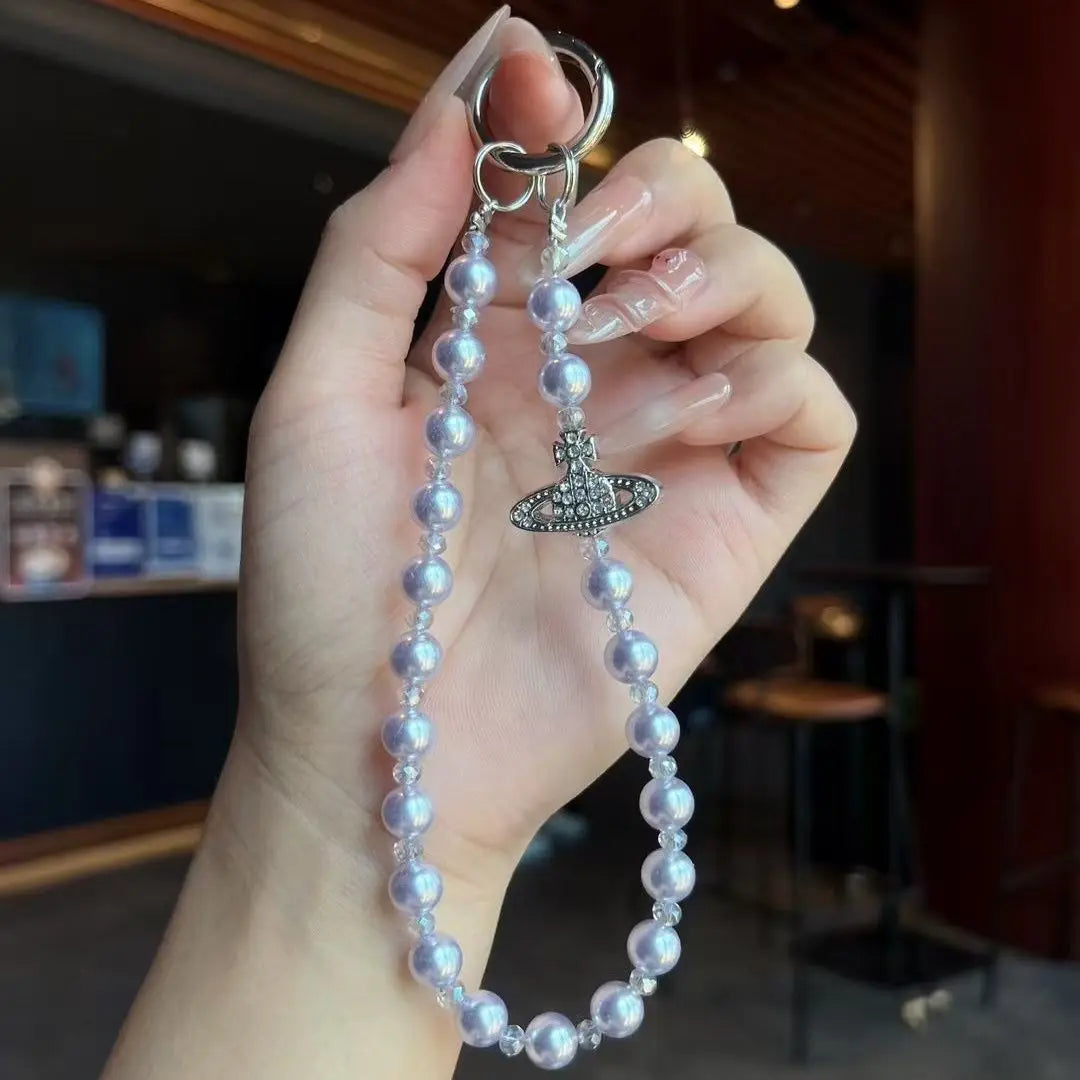Fashion Style Beaded Mobile Phone Chain