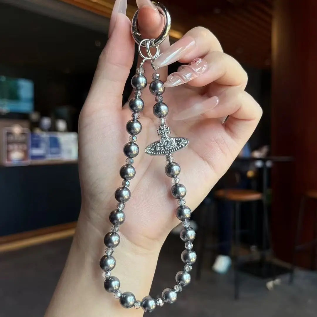 Fashion Style Beaded Mobile Phone Chain