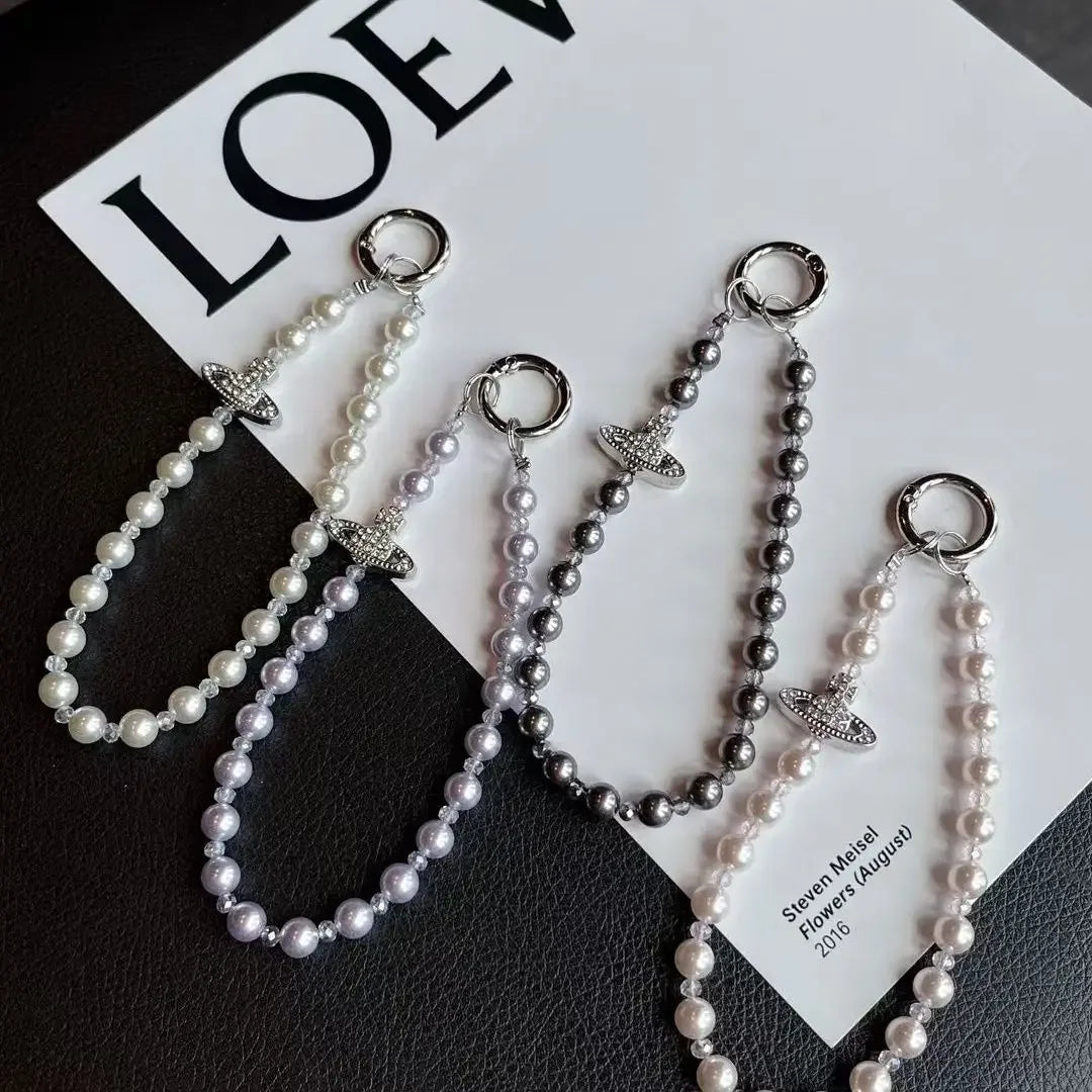 Fashion Style Beaded Mobile Phone Chain