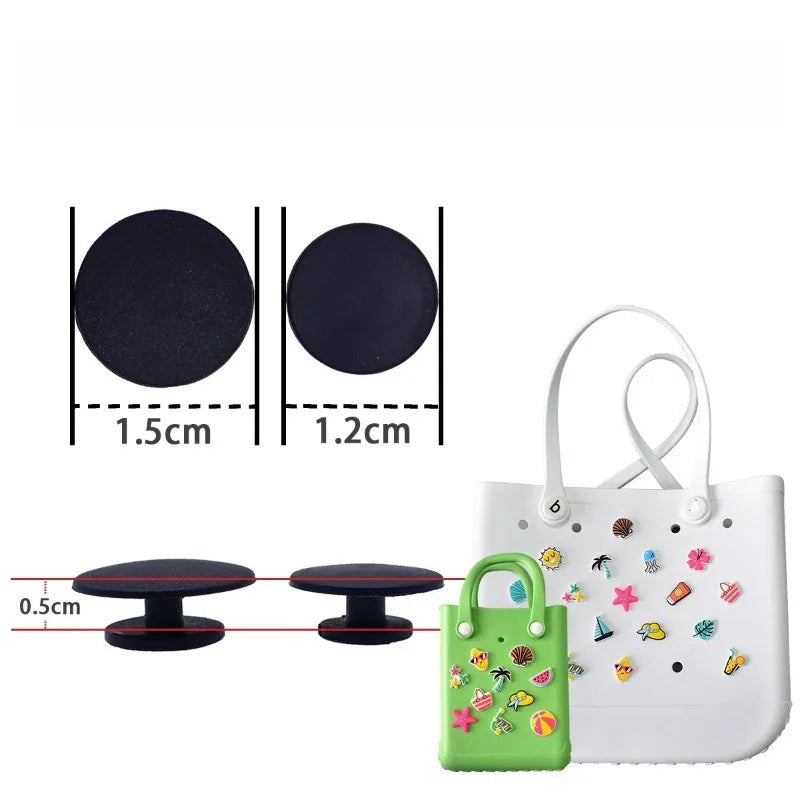 18 Piece Plastic Tote Beach Bag Charms