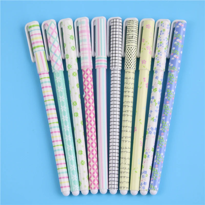 Kawaii 10 piece colour gel pen set