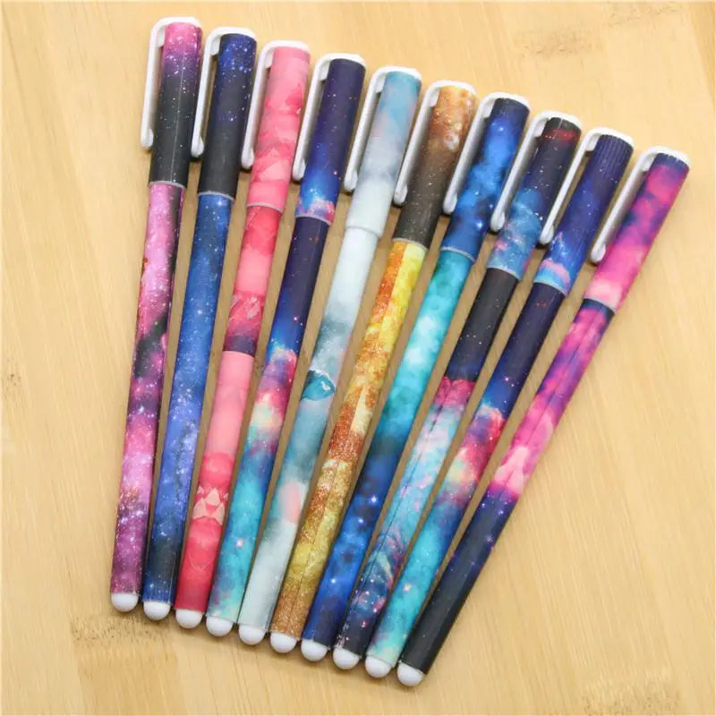 Kawaii 10 piece colour gel pen set