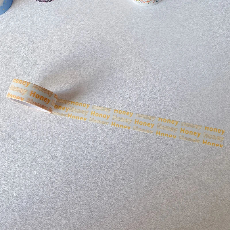 Cheese Heart Letters Washi Tapes Decoration tape
