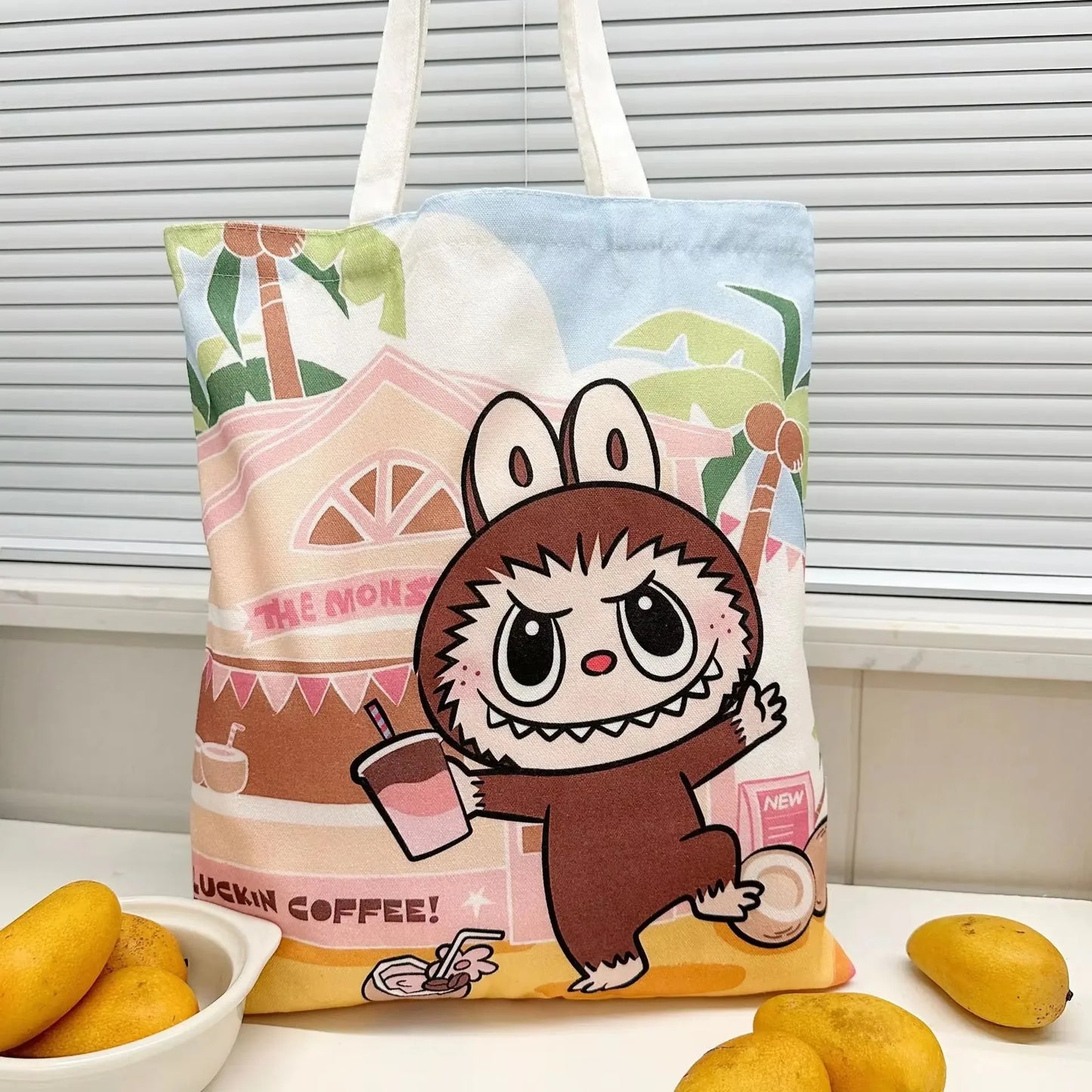 Labubu Canvas Bag
