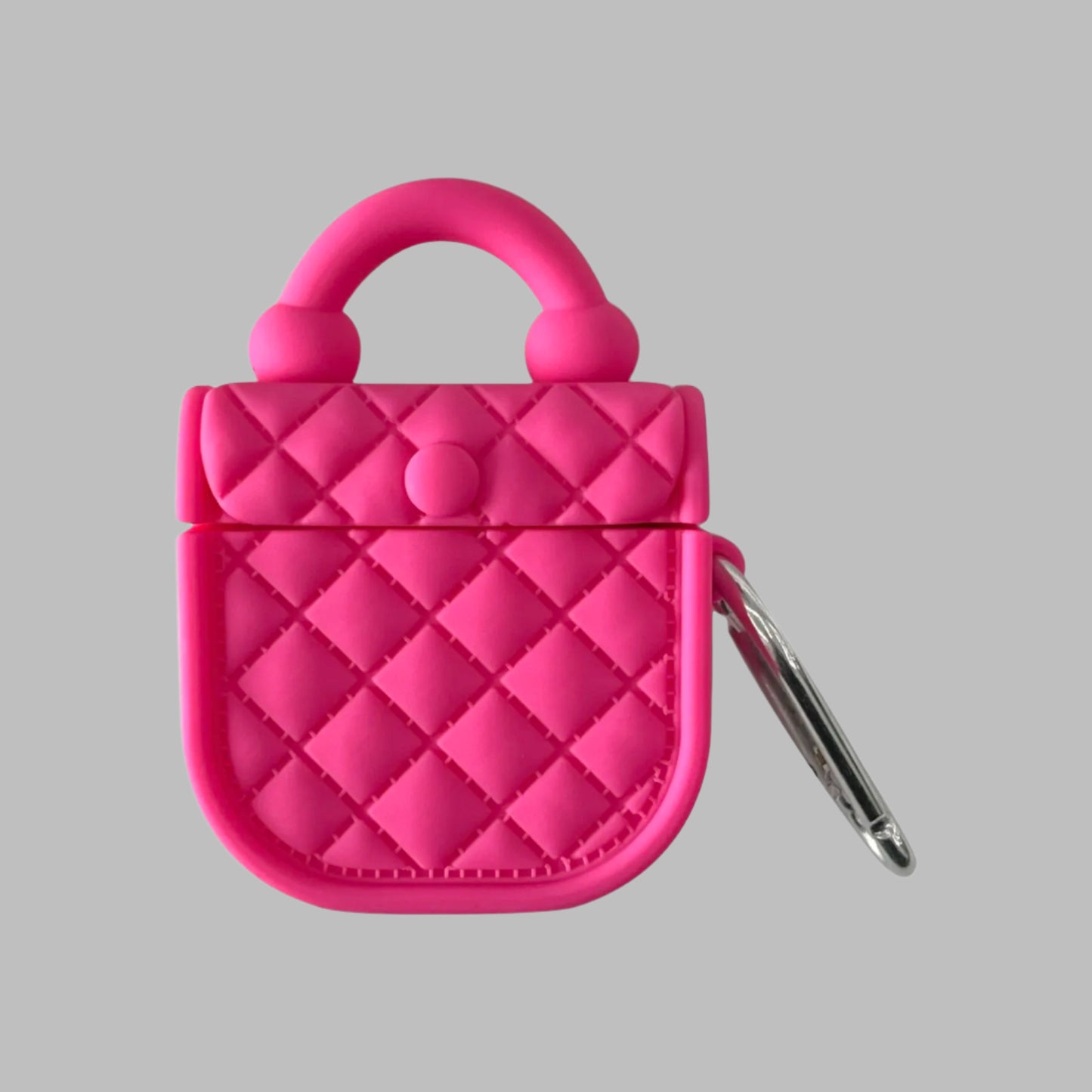 Mini quilted look handbag Ear pods case for Apple Air Pods