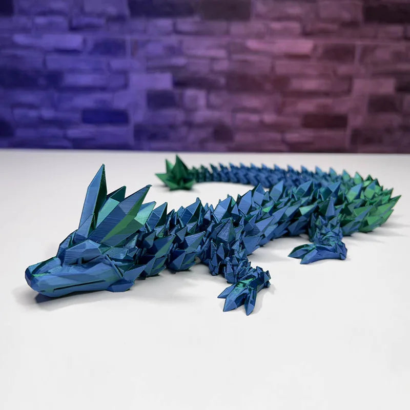 3d Printed Crystal Dragon