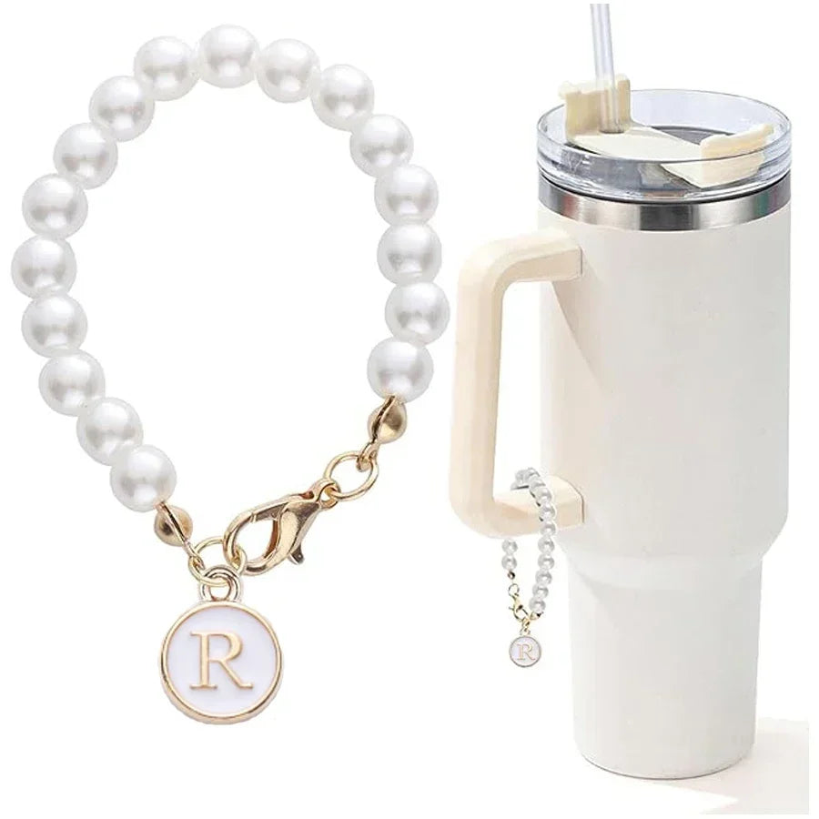 Letter Charm for Water Bottle Tumbler