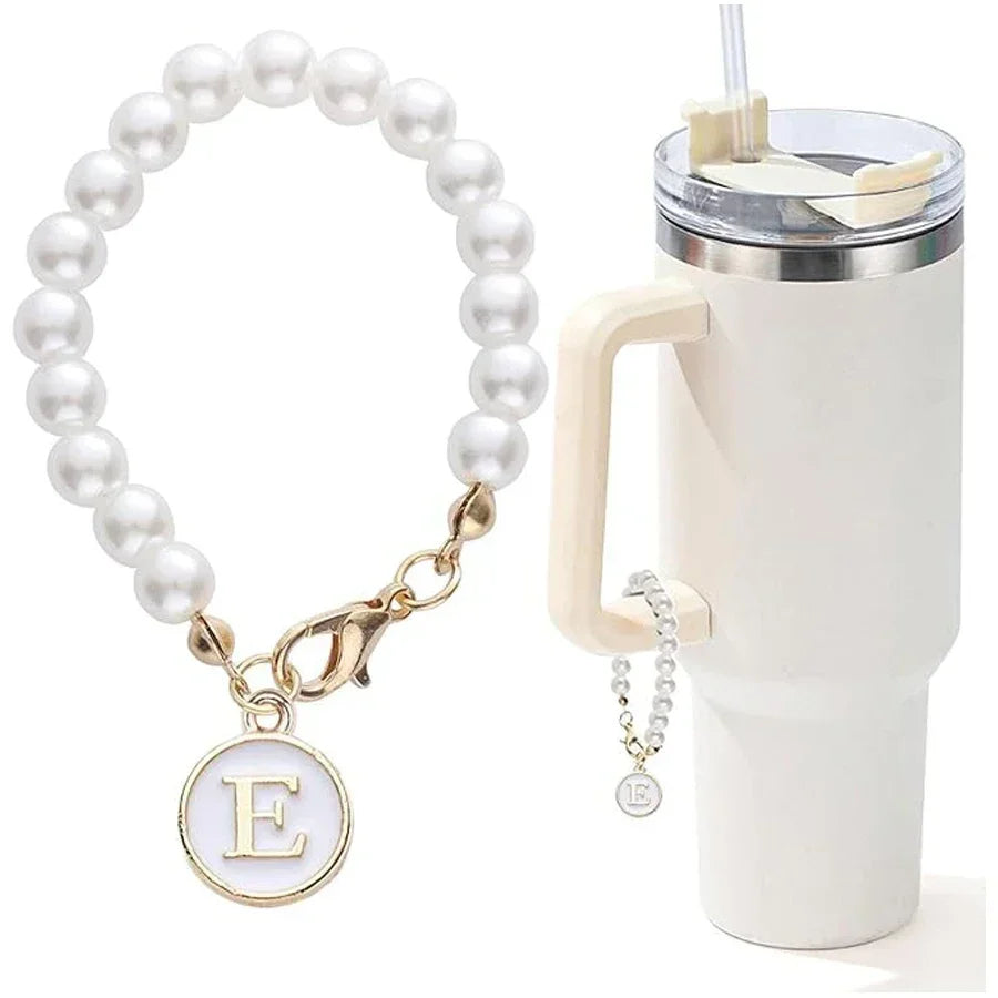 Letter Charm for Water Bottle Tumbler