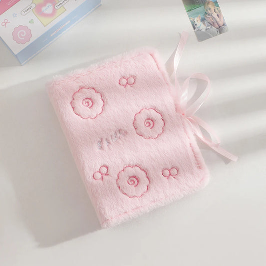 Soft Plush A5 Binder Photo Album with sleeves