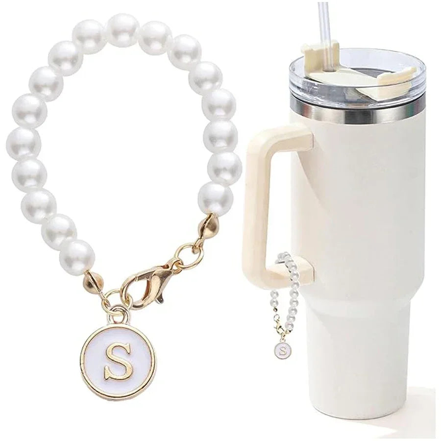 Letter Charm for Water Bottle Tumbler