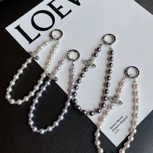 Fashion Style Beaded Mobile Phone Chain