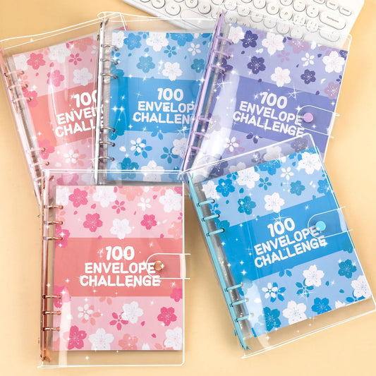 100 Envelopes Money Saving Money A5 Binder